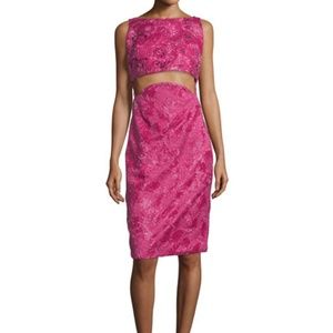 NWT Zac Posen Hand Beaded Two-Part Cropped Dress 4